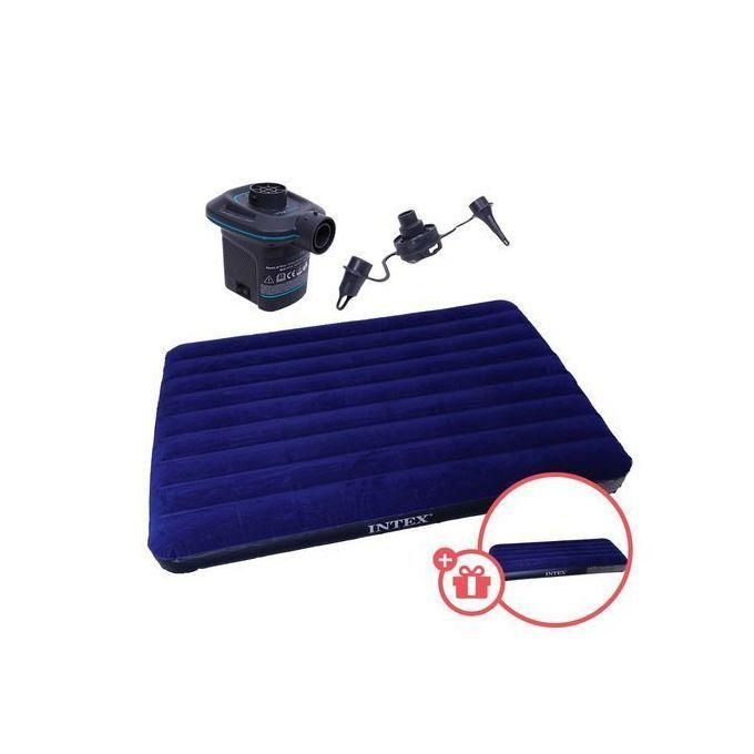 Intex 6*6 Inflatable Air Mattress in Kenya + Free Electric Air Pump - Ksh 7500